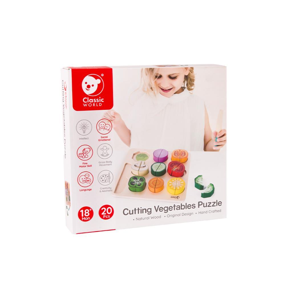 Cutting Vegetables Puzzle