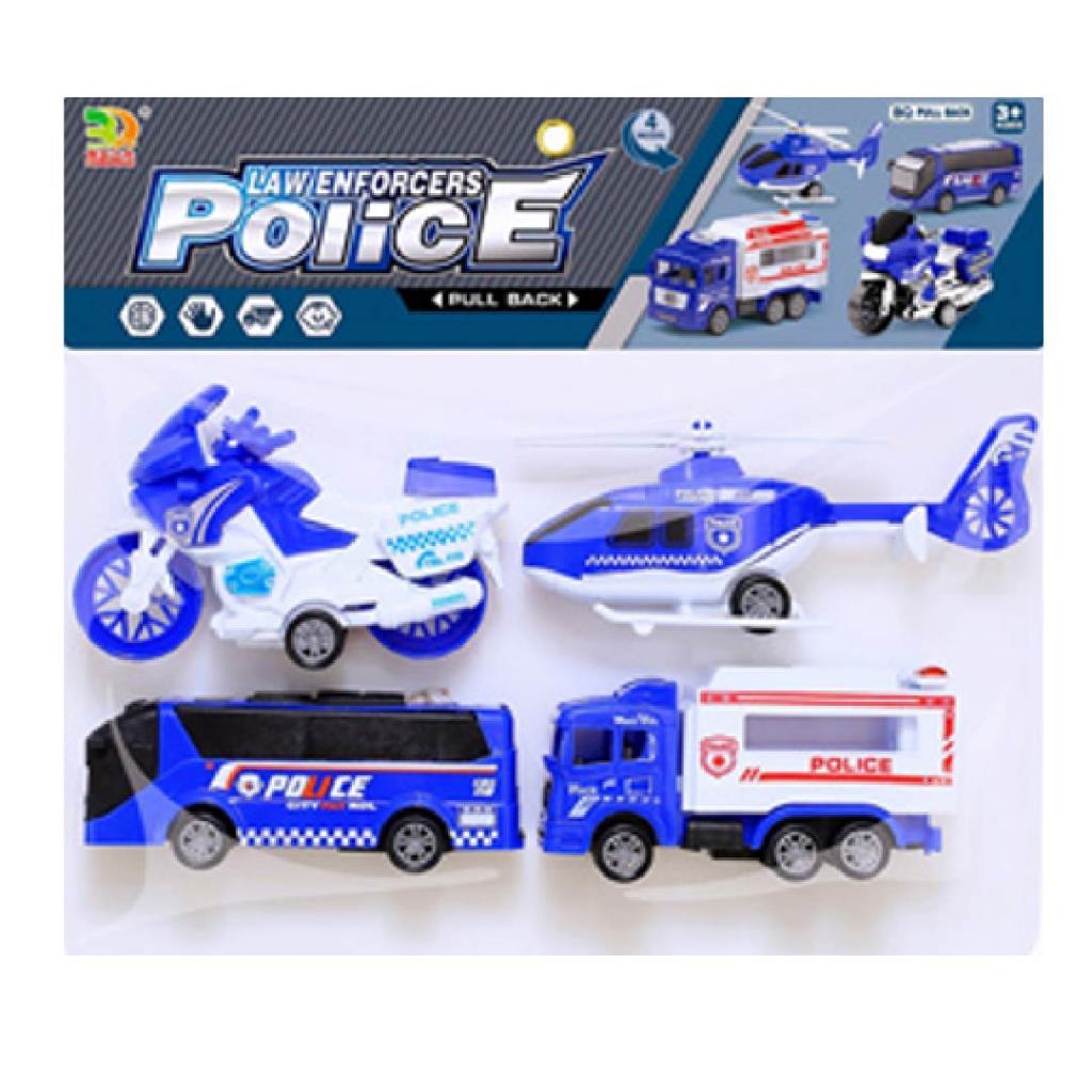 مجموعة مركبات الشرطة والإنقاذ