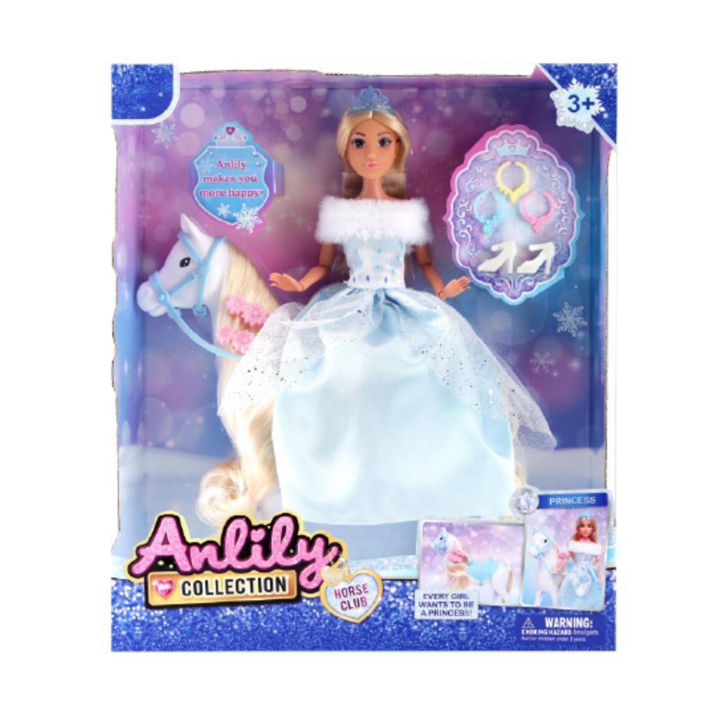 Anlily Princess Doll with Horse – Horse Club Set
