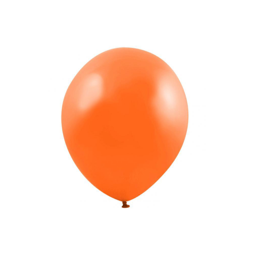 Orange Ballons - 10 PCS