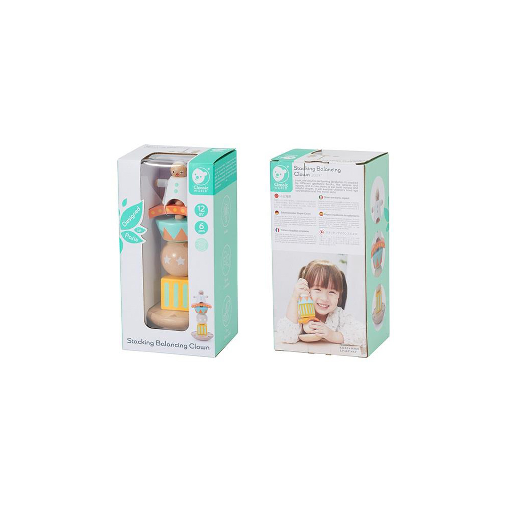 Stacking Balancing Clown