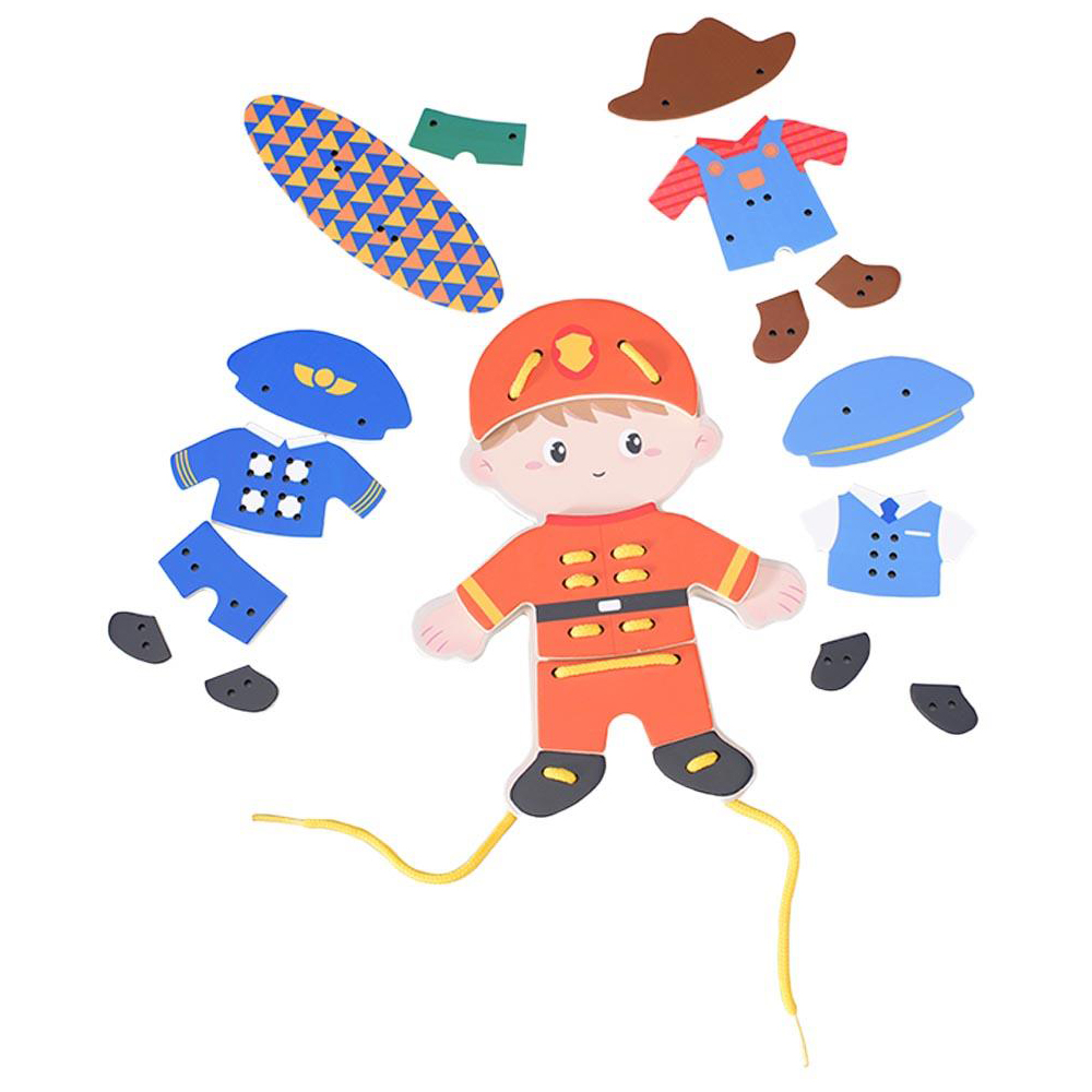 My Job (Boy) Lacing Toy