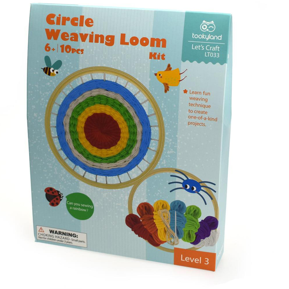 Let's Create-Round Weaving Loom Kit