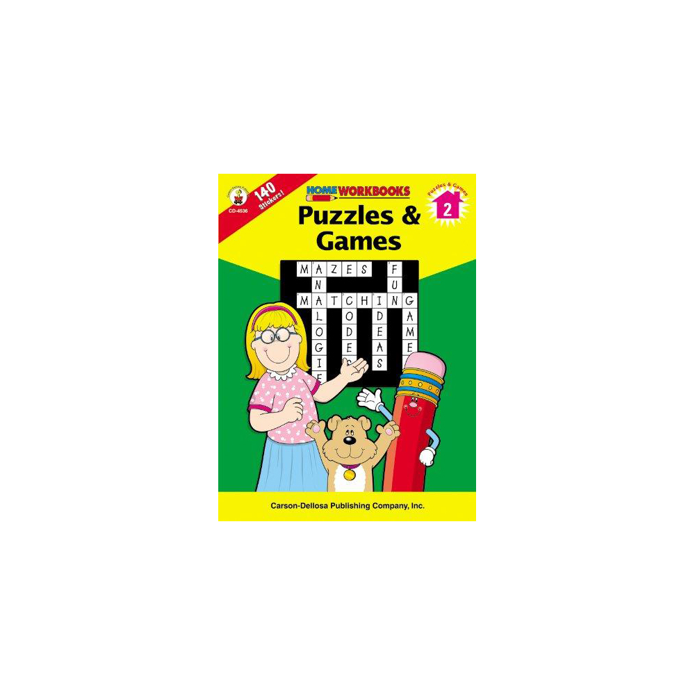 book Puzzles & Games - Grade 2