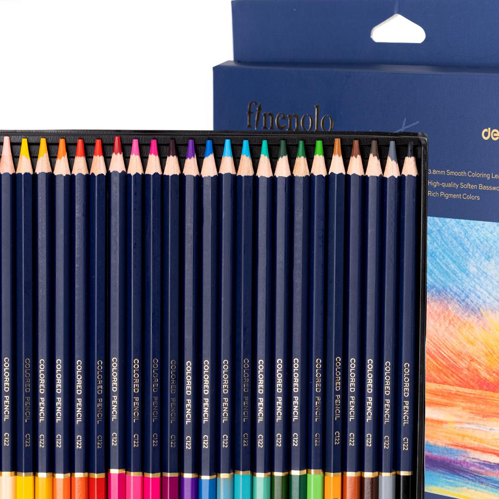 Deli Color Pencils 24 Colors