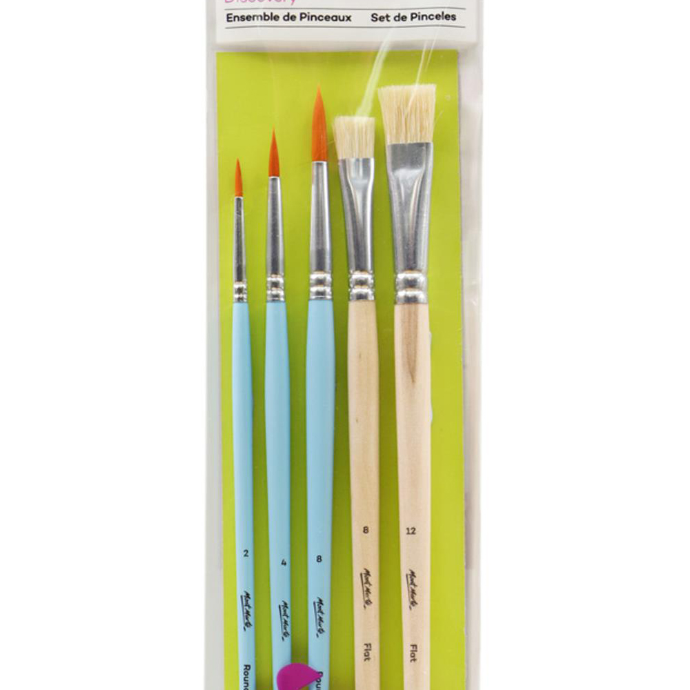 Mont Marte Discovery Paint Brush Set - 5pc