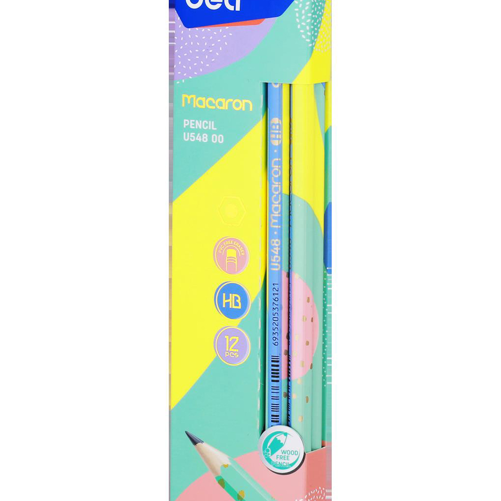 Deli Macaron Graphite Pencil HB