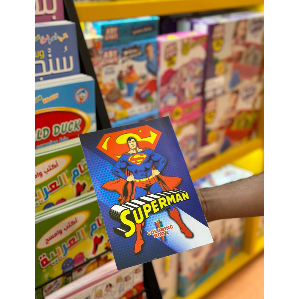 Mini Superman Coloring Book