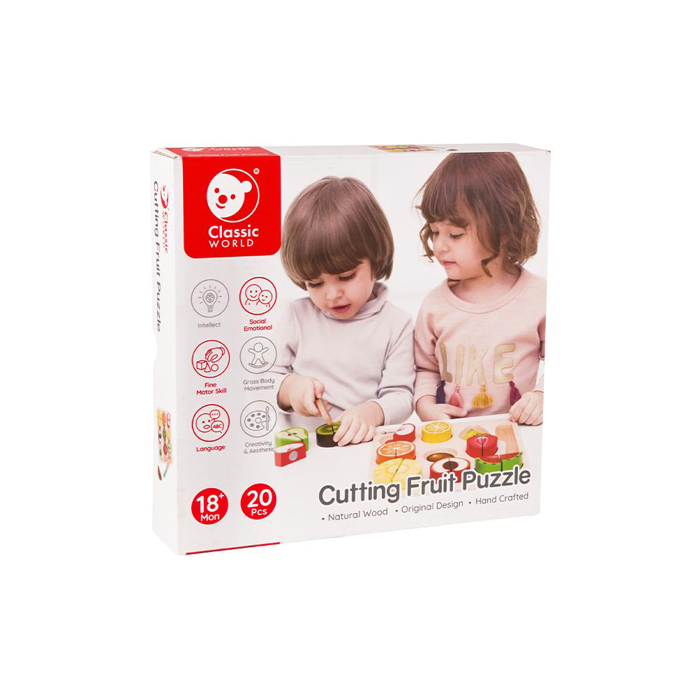 Cutting Fruit Puzzle